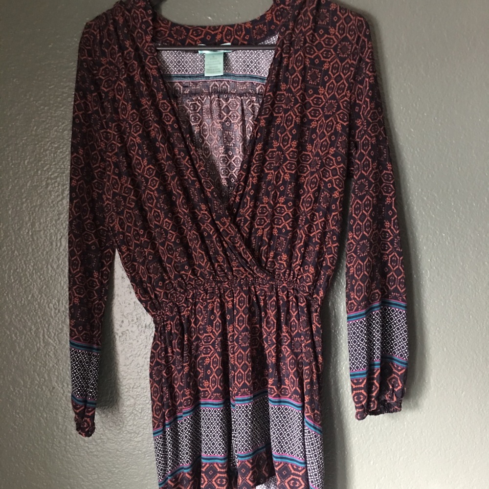 Open face romper